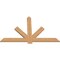 Ekena Millwork Kennewick Timber Gable Bracket, Western Red Cedar, 72"W x 45"H x 1 1/2"D x 5 1/2"F, 15/12 Pitch GBW072X45X0206KEN00SWR - alternate 3